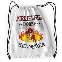 Plecak Dla Kelnerki Sportowy Szkolny Worek Torba Z Nadrukiem Ze Zdjęciem