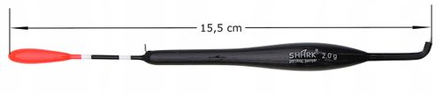SPŁAWIK PRZELOTOWY boczny Z BALSY 2,0 g/ 15,5 cm SHARK na Arena.pl