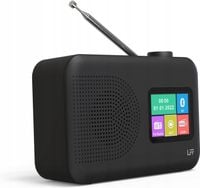 RADIO CYFROWE LFF DAB+ MAŁE RADIO SIECIOWO-BATERYJNE FM DAB+ BLUETOOTH
