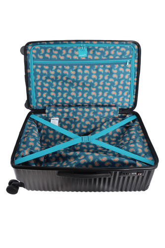 Walizka średnia SAXOLINE ELITE Trunk M czarna na Arena.pl