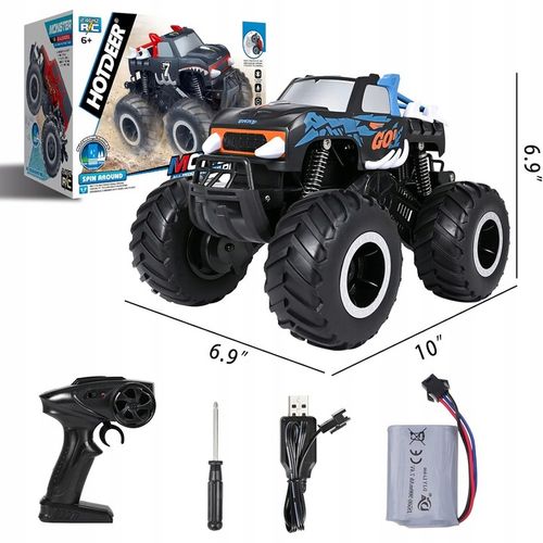 SAMOCHÓD ZDALNIE STEROWANY 1:16 4WD RC MONSTER TRUCK OFF-ROAD Z PILOT na Arena.pl