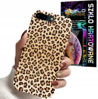 ETUI CASE DO IPHONE 7 8 PLUS - PANTERKA WZORKI MODNE WZORY DLA KOBI + SZKŁO