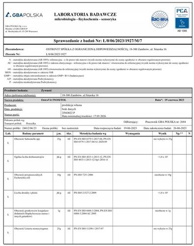 OstroVit Supreme Pure Inositol 200 g MIO-INOZYTOL WITAMINA B8 Bez dodatków na Arena.pl