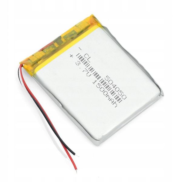 Akumulator Li-Poly 1500mAh 3.7V NTC 504050 zdjęcie 1