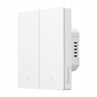 2 x SONOFF INTELIGENTNY PRZEŁĄCZNIK ŚCIENNY WIFI M5-2C-80W MATTER 2 KANAŁOW