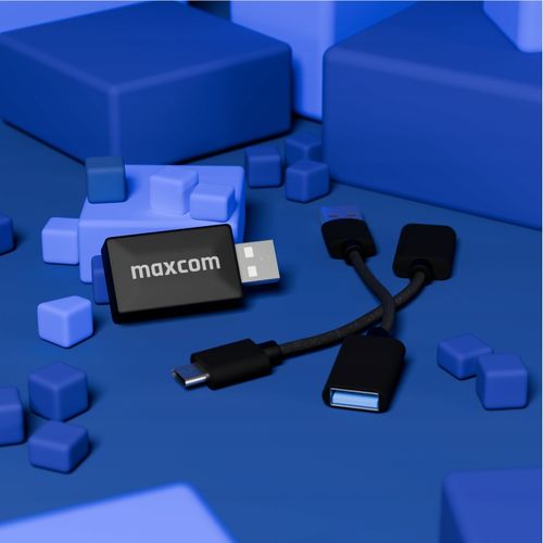 Adapter samochodowy MAXCOM MC02 Wave Czarny na Arena.pl