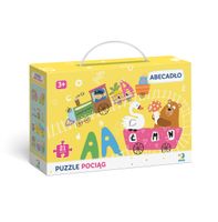 DODO PUZZLE POCIĄG ABECADŁO 21 EL 300149