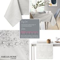 Serweta plamoodporna Vesta 80x80 kremowa AmeliaHome