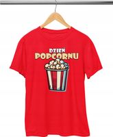 KOSZULKA DZIECIĘCA T-SHIRT - DZIEŃ POPCORNU POPCORN - L 146-152