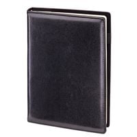 notes notatnik czarny a4 w linię z wymiennym wkładem 200 stron drops