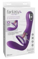 fantasy for her her ultimate pleasure pro - wibrator g z systemem ssącym