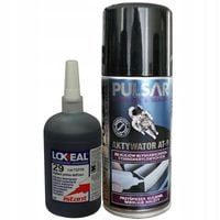 KLEJ CYJANOAKRYLOWY Z AKTYWATOREM CZARNY LOXEAL 29 500 g + 150 ml