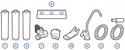 Filtr pod zlew Aquaphor Kryształ A + kranik na Arena.pl