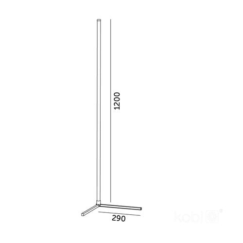 lampa podłogowa play sl 6w rgb kobi na Arena.pl