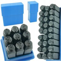 NUMERATOR NUMERATORY ZNACZNIKI LITERY + CYFRY 5 MM 36 SZT