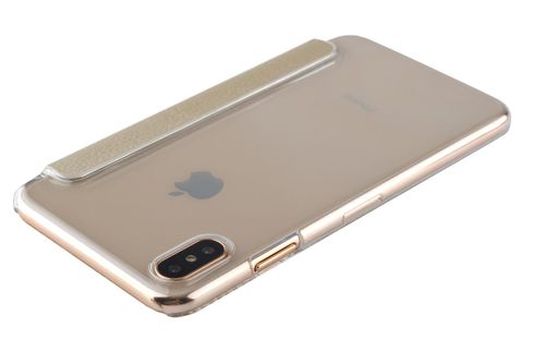GUESS BOOK IRIDESCENT  - iPhone XS Max - GOLD na Arena.pl