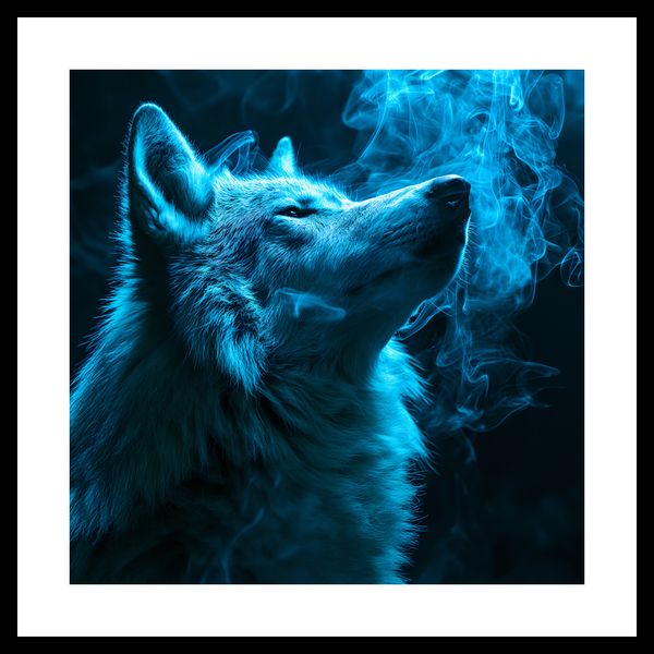 Plakat 30x30cm Oddech Wilka zdjęcie 3