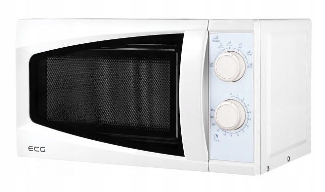 Biała Mikrofalówka 700W 20L minutnik zdjęcie 3