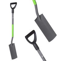 KADAX Łopata Szpadel 126cm Drenarski Długi Sadowniczy Wąski Ostry Dołownik