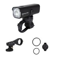 lampa rowerowa przednia highline, 1000lm, 2600mah, set - la-abf0166