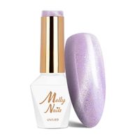 Lakier hybrydowy LED/UV Gel Polish Purples Cat Eye Nr 183 MollyNails 8g