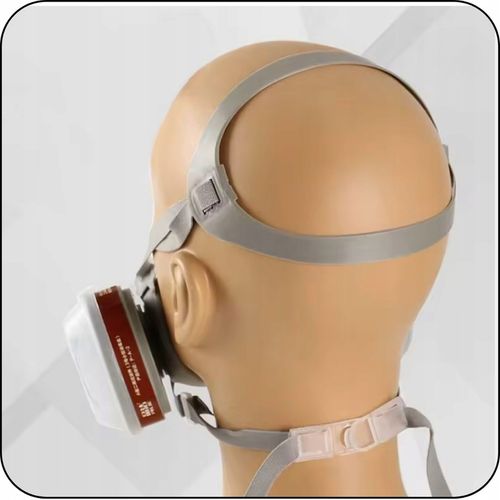 MASKA LAKIERNICZA PÓŁMASKA OCHRONNA PRZECIWPYŁOWA FILTRY + WKŁADY + GOGLE na Arena.pl