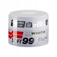 Wosk Samochodowy White Soft Wax Powłoka Hydrofobowa Do Jasnych 350g SOFT99
