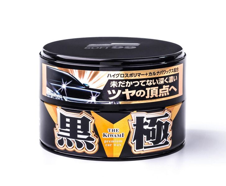 Soft99 Kiwami Wax Black Dark + 3 Mikrofibry zdjęcie 3