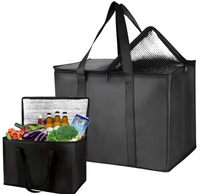 LUNCH BOX duża termiczna na jedzenie torba śniadaniowa pojemna