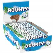 Bounty Baton z nadzieniem kokosowym oblany czekoladą 24szt x 57 g