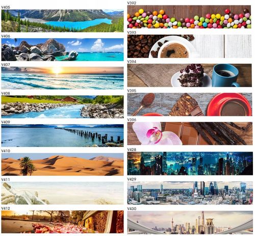 Okleina kuchenna fototapeta samoprzylepna zmywalna na Arena.pl