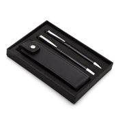 Zestaw piśmienniczy KEMER Curitiba Czarny / Czerwony