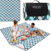 KOC PIKNIKOWY PLAŻOWY TURYSTYCZNY SKŁADANY WODOODPORNY ODPOCZYNEK 2 X 2 M
