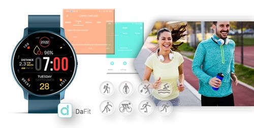 smartwatch giewont niebieski gw120-4 na Arena.pl