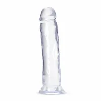 blush b yours plus thrill 'n drill transparent - model z przyssawką tpe