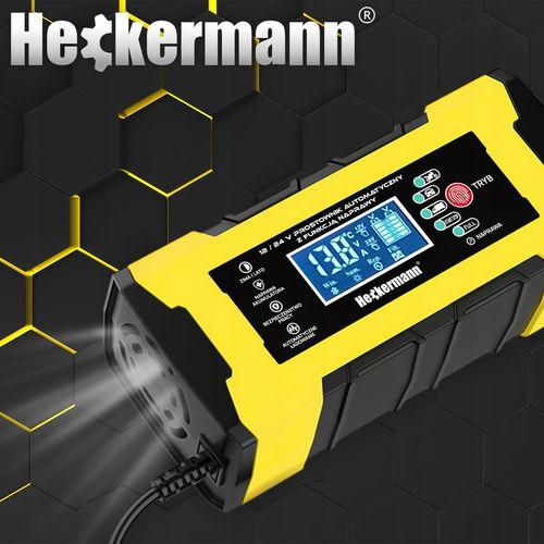 PROSTOWNIK SAMOCHODOWY DO AKUMULATORÓW Z FUNKCJĄ NAPRAWY 12V 5A 24V 10A na Arena.pl