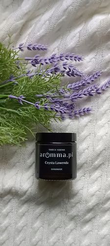 ŚWIECA SOJOWA CZYSTA LAWENDA 120ML INTENSYWNA - WYPOCZYNEK I RELAKS! na Arena.pl