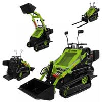 Mini kompaktowa ładowarka miniładowarka koparka minikoparka gąsienicowa