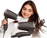 SUSZARKA DO WŁOSÓW MAŁA SKŁADANA TURYSTYCZNA PODRÓZNA ZIMNY NADMUCH 1400W