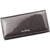 Portfel damski skórzany PIERRE CARDIN 02 LEAF 100 Szary