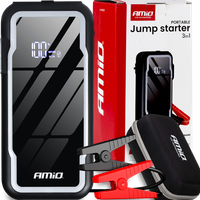 URZĄDZENIE ROZRUCHOWE 3w1 BOOSTER POWERBANK LATARKA LED 12V 12AH 1600A