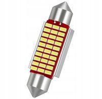 ŻARÓWKA RURKA LED 39MM C3W C5W 30SMD CANBUS MOCNA