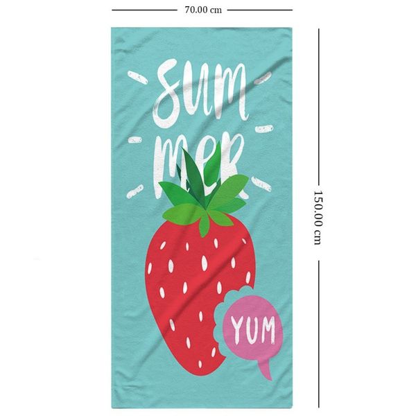 Ręcznik plażowy prostokątny SUMMER YUM 150x70 REC54WZ7 zdjęcie 4