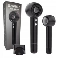 1400W SUSZARKA DO WŁOSÓW JONIZACJA MOCNA EMPREZ Airnova POLSKA MARKA CZARNA