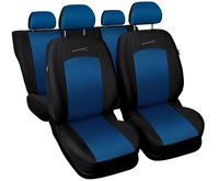 Uniwersalne pokrowce SPORT LINE Niebieskie do CHEVROLET CAPTIVA
