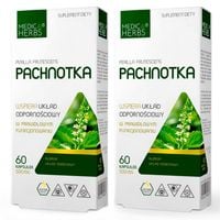 Zestaw 2x Pachnotka 60 kapsułek Medica Herbs