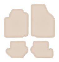 Dywaniki welurowe beżowe Ford Fiesta MK5 1999-2002 hatchback