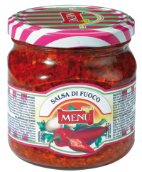 MENU' Pikantny sos z papryczek i warzyw "Salsa Di Fuoco" 400 g zdjęcie 1
