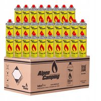 Alpen Camping Kartusz gazowy do kuchenki dla turystów cały karton 28