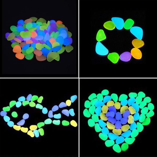kamienie dekoracyjne fluorescencyjne do ogrodu zdjęcie 3